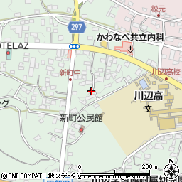 鹿児島県南九州市川辺町田部田4046周辺の地図