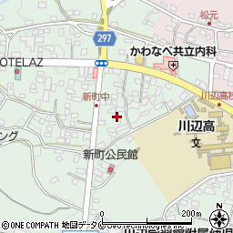 鹿児島県南九州市川辺町田部田4043-7周辺の地図