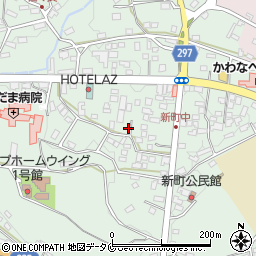 鹿児島県南九州市川辺町田部田3649周辺の地図