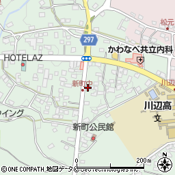 鹿児島県南九州市川辺町田部田4025周辺の地図