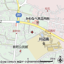 鹿児島県南九州市川辺町田部田4060周辺の地図