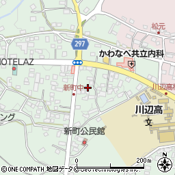 鹿児島県南九州市川辺町田部田4013周辺の地図