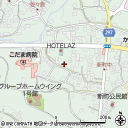 鹿児島県南九州市川辺町田部田3629周辺の地図