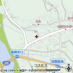 鹿児島県南九州市川辺町田部田3322周辺の地図