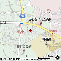 鹿児島県南九州市川辺町田部田4007周辺の地図