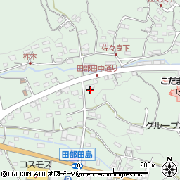 鹿児島県南九州市川辺町田部田3404周辺の地図