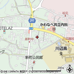 鹿児島県南九州市川辺町田部田4015周辺の地図