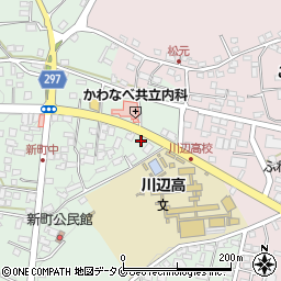 鹿児島県南九州市川辺町田部田3996周辺の地図