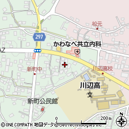 鹿児島県南九州市川辺町田部田4003周辺の地図