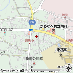 鹿児島県南九州市川辺町田部田4014-3周辺の地図
