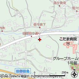 鹿児島県南九州市川辺町田部田3420周辺の地図