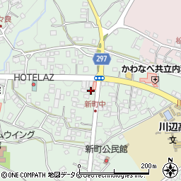 鹿児島県南九州市川辺町田部田3714周辺の地図