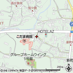 鹿児島県南九州市川辺町田部田3602周辺の地図