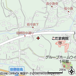 鹿児島県南九州市川辺町田部田3425周辺の地図