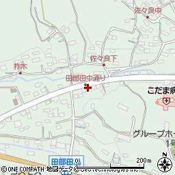 鹿児島県南九州市川辺町田部田3402周辺の地図