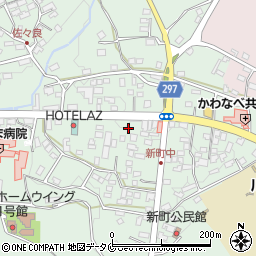 鹿児島県南九州市川辺町田部田3651周辺の地図