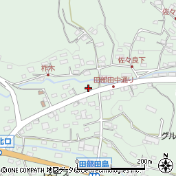 鹿児島県南九州市川辺町田部田3287周辺の地図