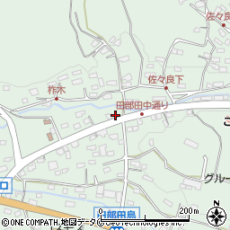 鹿児島県南九州市川辺町田部田3291周辺の地図