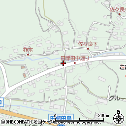 鹿児島県南九州市川辺町田部田3290周辺の地図
