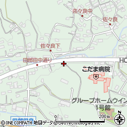 鹿児島県南九州市川辺町田部田3426周辺の地図