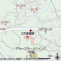 鹿児島県南九州市川辺町田部田3010周辺の地図
