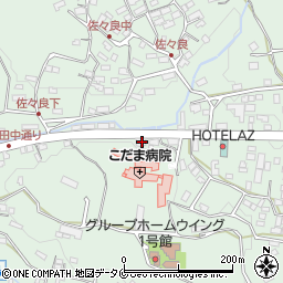 鹿児島県南九州市川辺町田部田3011周辺の地図
