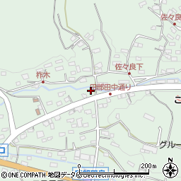 鹿児島県南九州市川辺町田部田3289周辺の地図