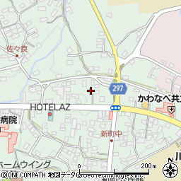 鹿児島県南九州市川辺町田部田3726周辺の地図