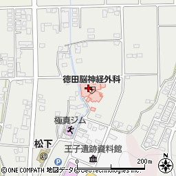 徳田脳神経外科病院周辺の地図