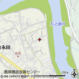 鹿児島県南九州市川辺町永田926周辺の地図