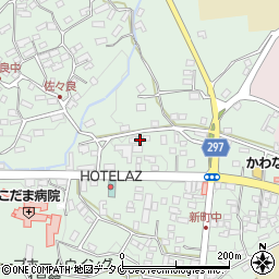 鹿児島県南九州市川辺町田部田3730周辺の地図