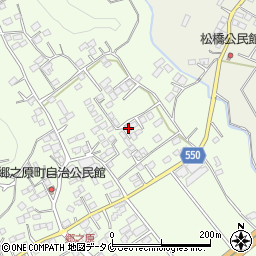 鹿児島県鹿屋市郷之原町12765-2周辺の地図