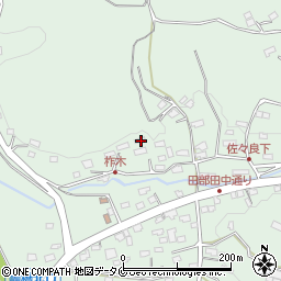 鹿児島県南九州市川辺町田部田3213周辺の地図