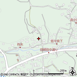 鹿児島県南九州市川辺町田部田3204周辺の地図