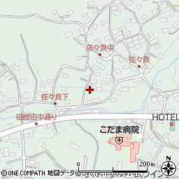 鹿児島県南九州市川辺町田部田3063周辺の地図