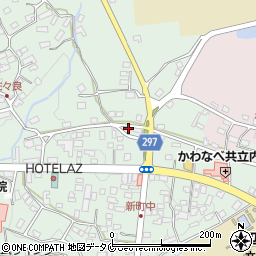 鹿児島県南九州市川辺町田部田3927周辺の地図