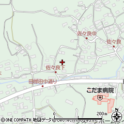 鹿児島県南九州市川辺町田部田3081周辺の地図