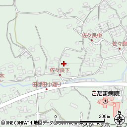 鹿児島県南九州市川辺町田部田3083周辺の地図