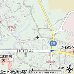 鹿児島県南九州市川辺町田部田3729周辺の地図