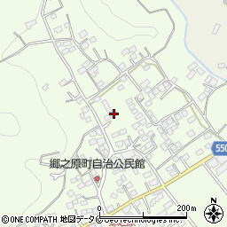 鹿児島県鹿屋市郷之原町12777周辺の地図