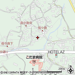 鹿児島県南九州市川辺町田部田3006周辺の地図