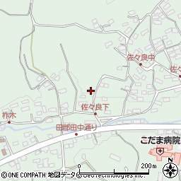 鹿児島県南九州市川辺町田部田3109周辺の地図