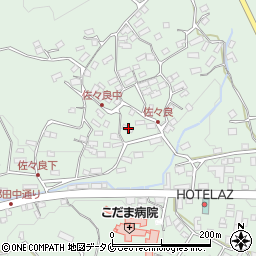 鹿児島県南九州市川辺町田部田3029周辺の地図