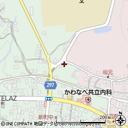 鹿児島県南九州市川辺町田部田3939周辺の地図