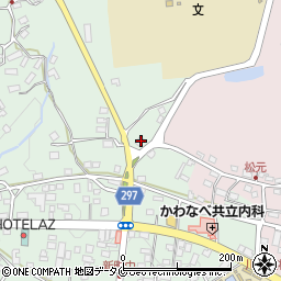 鹿児島県南九州市川辺町田部田3936周辺の地図