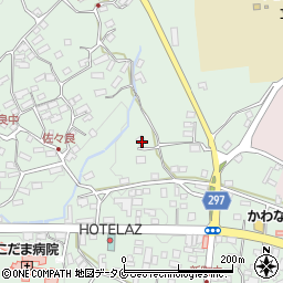 鹿児島県南九州市川辺町田部田3770周辺の地図