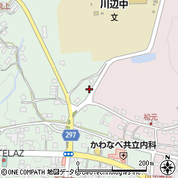 鹿児島県南九州市川辺町田部田3917周辺の地図