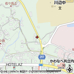 鹿児島県南九州市川辺町田部田9413周辺の地図