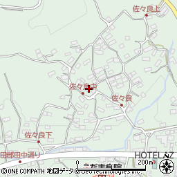 鹿児島県南九州市川辺町田部田3032周辺の地図