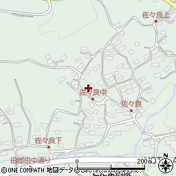 鹿児島県南九州市川辺町田部田3028周辺の地図